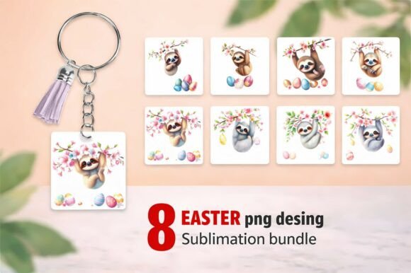 Bring Slow and Steady Charm to Your Easter Crafts with Adorable Sloth Designs