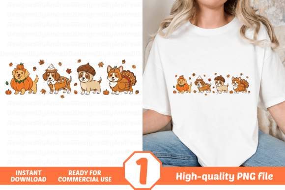 Elevating Autumn Projects with the Happy Dog, Fall Sublimation Design