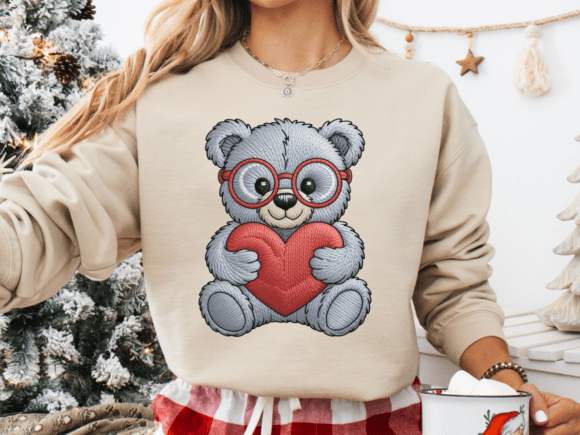 Teddy Bear Valentine's Day Yarn Design Guide