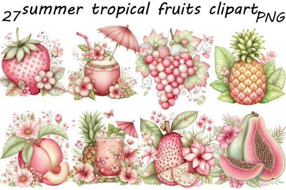 Tropical Fruits Clipart: A Guide to Selecting and Using High-Quality Summer Designs