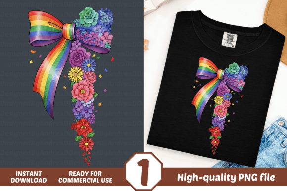 Unleashing Creativity with Coquette Bow LGBT Sublimation Designs